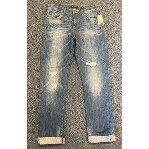 NWT Joe Fresh Jeans Boyfriend Distressed Size 2 27 New